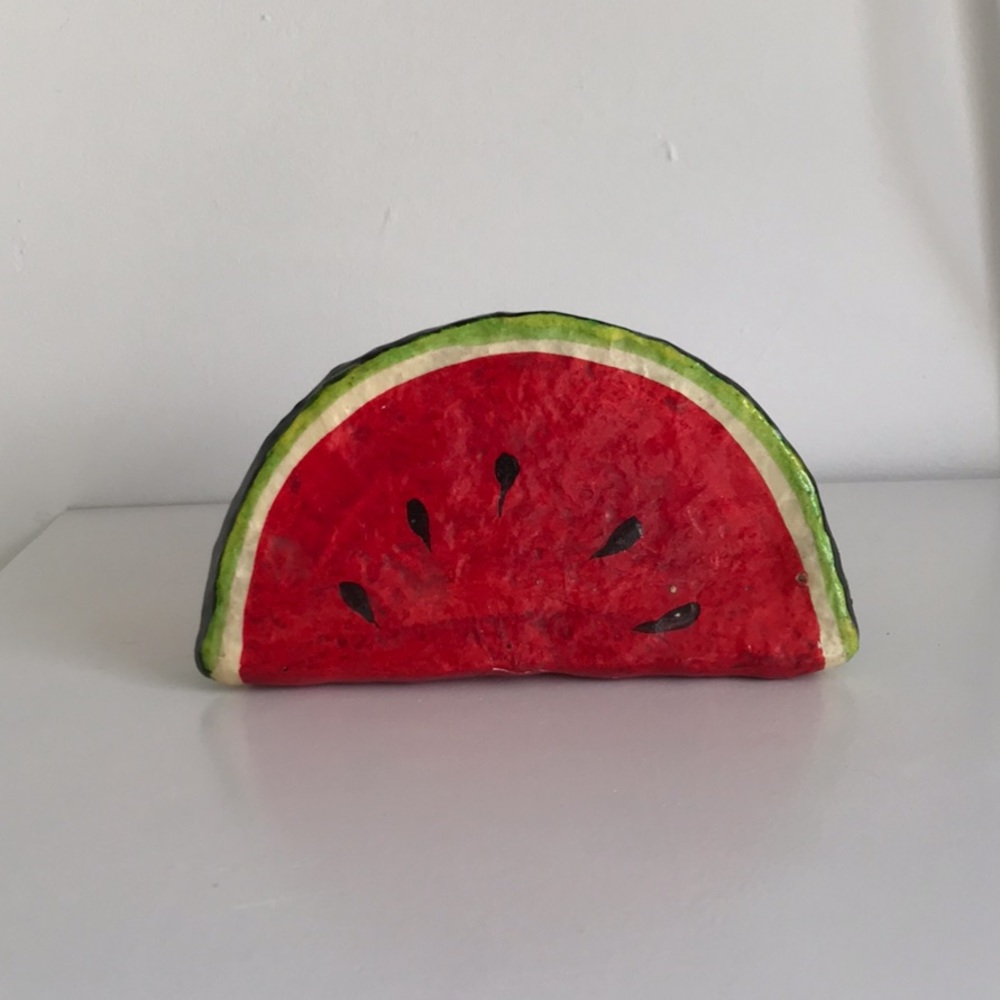 Papier-mâché Watermelon 🍉